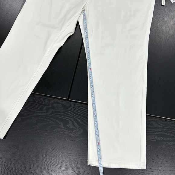 Soft Surroundings Ultimate Denim Straight Leg Jeans in Pearl Ivory Color - 22W - Picture 3 of 9